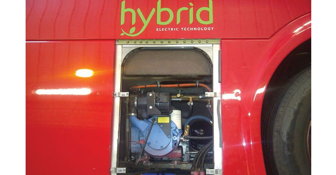 HydroVane Hybrid Bus for London